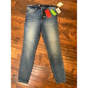 KUT From The Kloth Blue High Rise Connie Skinny Ankle Jeans NWT, Size 2